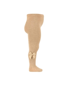 Гольфы с бантом, коричневый Condor