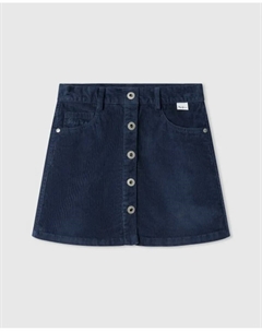 Детская вельветовая мини-юбка Dulla, темно-синий Pepe jeans