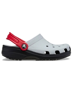 Детские сабо Classic Retro Sport Clog K, светло-серый Crocs