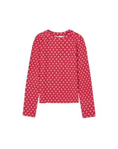 Рубашка с длинным рукавом Allover Print, цвет rumba red Garcia