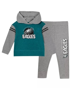 Комплект из двух предметов для малышей Philadelphia Eagles Club House: толстовка с длинным рукавом и леггинсы Outerstuff