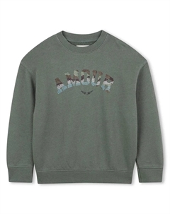 Толстовка X60433, зеленый Zadig&voltaire