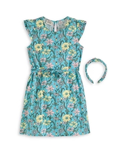 Комплект для малышек и девочек: платье и повязка на голову (2 предмета) Scotch&soda