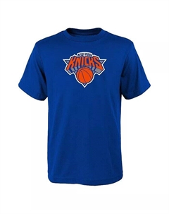 Футболка с логотипом Royal New York Knicks для мальчиков и девочек Big Boys and Girls, синий Outerstuff