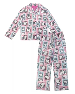 Пижамный комплект из 2 предметов для девочек Little and Big Girls Hello kitty