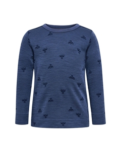 Рубашка Mini Wool с длинными рукавами Hummel