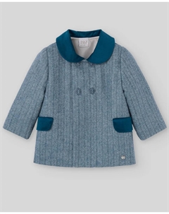 Детское пальто коллекции Quinta PAZ Rodríguez, синий Paz rodriguez