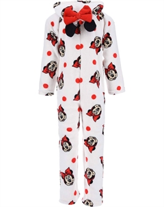 Комбинезон Fleece Minnie, белый Disney minnie mouse