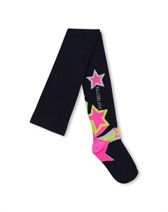 Детские колготки с фантазийным узором, темно-синий Billieblush