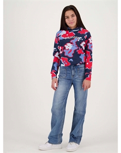 Пуловер с капюшоном, цвет dunkelblau/rot Raizzed