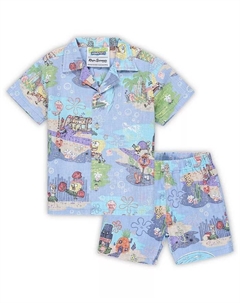 Детский комплект для пляжа SpongeBob SquarePants голубого цвета Reyn spooner