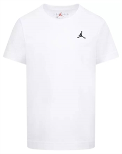 Майка с коротким рукавом Boys 2T-7 с вышивкой Jumpman Air, белый Jordan