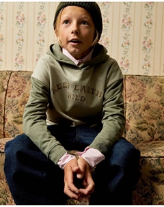 Двухцветная толстовка с капюшоном Сфера