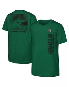 Футболка Dallas Stars в атмосферном стиле, цвет келли-грин, для мальчиков и девочек старшего возраста Outerstuff