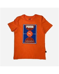 Рубашка с короткими рукавами Bppo Basket для мальчиков Puma