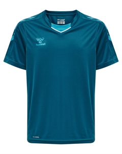 Футболка Trikot S/S Hmlcore Xk Poly Jersey S/S Kids, цвет BLUE CORAL Hummel