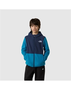 Детская флисовая кофта Glacier с застежкой-молнией, синий The north face