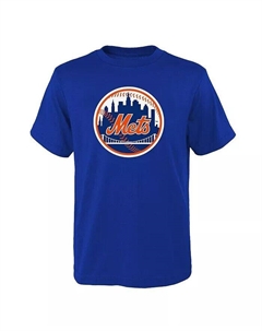 Футболка с логотипом основной команды Royal New York Mets для мальчиков и девочек Big Boys and Girls Outerstuff