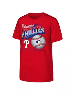 Футболка Philadelphia Phillies "Outta Here" для мальчиков и девочек, красная Outerstuff