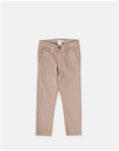 Детские брюки чино с ровной тканью и шлевками на талии, светло-серый Tutto piccolo