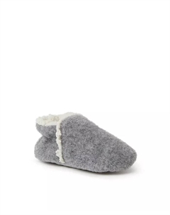 Байби Эмерсон фетровые тапочки с закрытой спинкой, серый Dearfoams