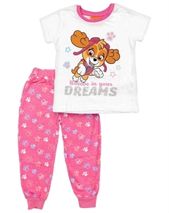 Пижама , Pink/White Paw patrol