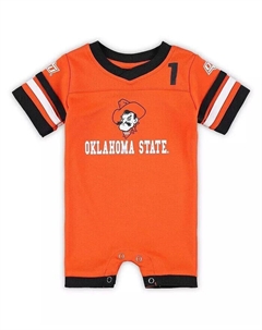 Оранжевый комбинезон с логотипом футбольной команды Oklahoma State Cowboys Bumpo для новорожденных и младенцев, мальчиков и девочек Colosseum