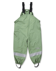 Водонепроницаемые брюки Regenträgerhose gefüttert, цвет sattes grün Sterntaler