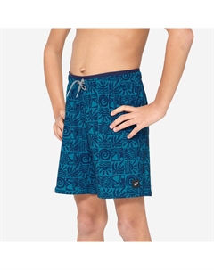 Длинные шорты для плавания для мальчиков - 100 Atao, синие Nabaiji