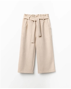 Широкие нарядные штаны, бежевый Сфера