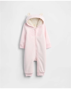 Комбинезон для младенца Sherpa с логотипом Baby, розовый Gap