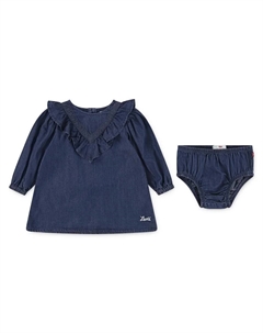 Платье с оборками Denim для девочки, синий Levi's®