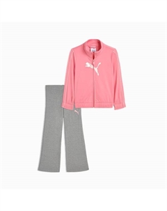 Детская спортивная куртка и расклешенные леггинсы Matching Sets, розовый Puma