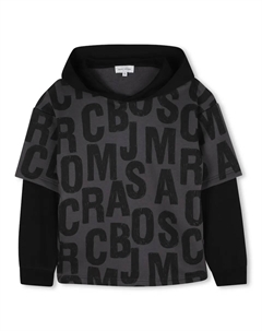 Серый детский свитшот с длинными рукавами для мальчика Marc jacobs