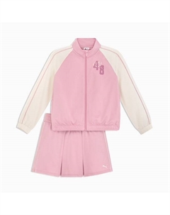 Спортивная куртка и юбка-шорты для малышей Matching Sets, розовый Puma