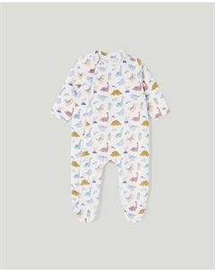 Пижама с рисунками для мальчика, синий Cotton juice