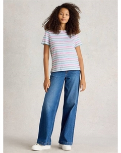 Футболка Abbie в полоску, White/Multi White stuff