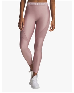 Термобелье HeatGear Rib Leggings, Pink / White Under armour