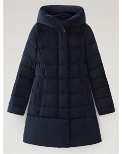 Пуховик, темно-синий Woolrich