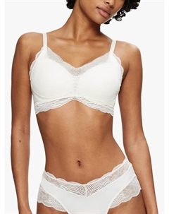 Бюстгальтер Lift Smart с кружевными вставками, Ecru White Triumph