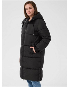 Утепленная удлиненная куртка анорак Anika, Black Kaffe
