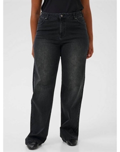 Джинсы Mid Rise Wide Leg Kaffe curve