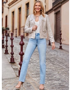 Прямые джинсы Sosandar