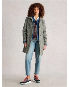 Длинное пальто Karla, Grey White stuff