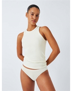 Термофутболка с ребристой спинкой-racer, Ivory John lewis