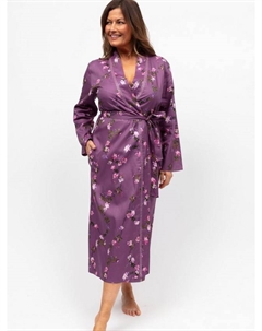 Халат с цветочными кружевными вставками, Mauve Cyberjammies