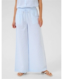 Брюки Sara Stripe с широкими штанинами, Blue/Multi Kaffe