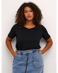 Футболка Jena с короткими рукавами, Black Kaffe curve