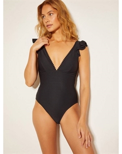 Купальник Kaylie с оборками, Black Monsoon