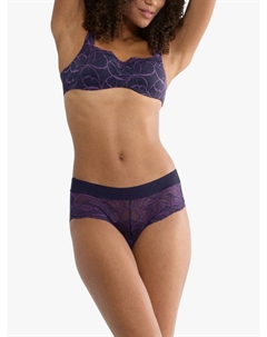 Боди Make-Up Illusion Lace шортики, Prussian Blue Triumph